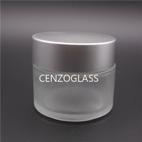 ZB1380-100ML frosted glass jar